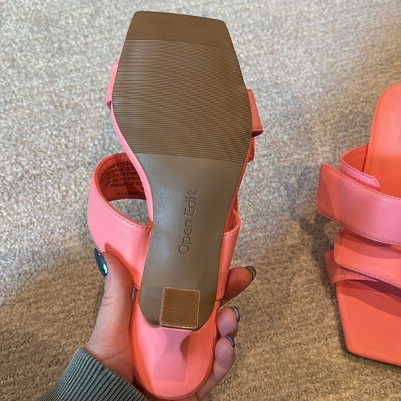 Open Edit Pink Heels - Picture 3 of 3